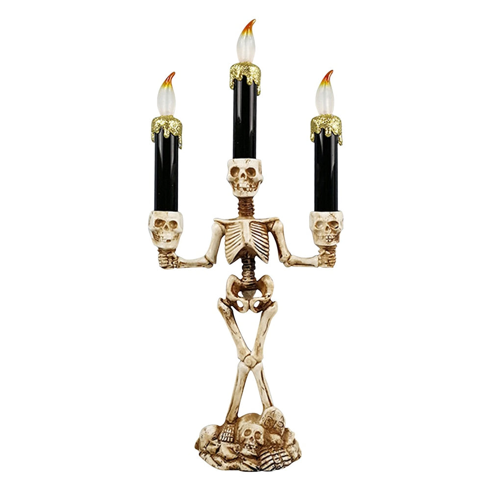 Spooky Skeleton Decorative Candle Lights - Yeezlab
