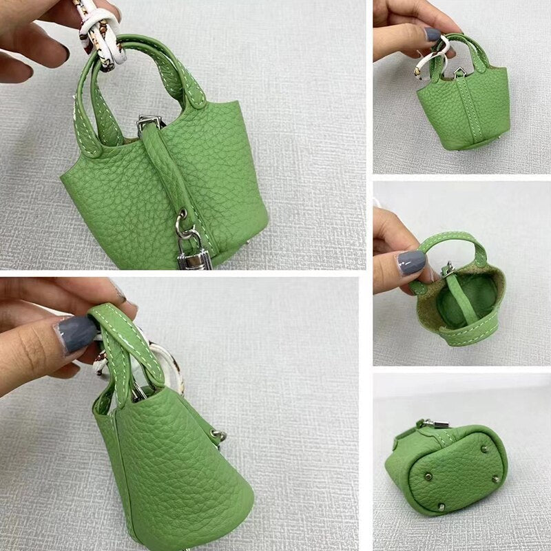 Leather Fashion Phone Airpods Pouch