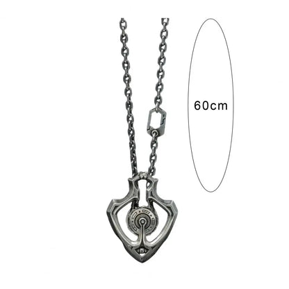 Unique Steampunk Rotating Gear Pendant Necklace