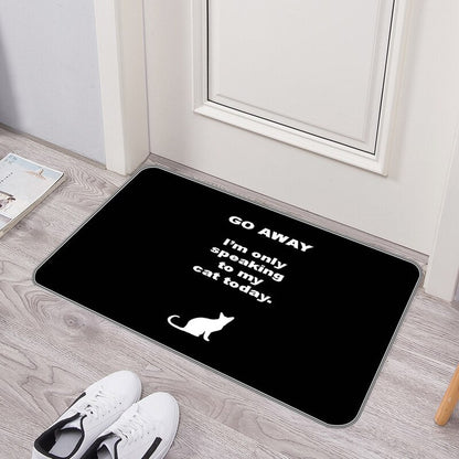 Humorous Welcome Washable Non Slip Door Mat
