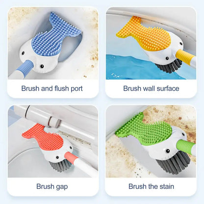 Fun Unique Duck Shaped Toilet Brush Cleaner