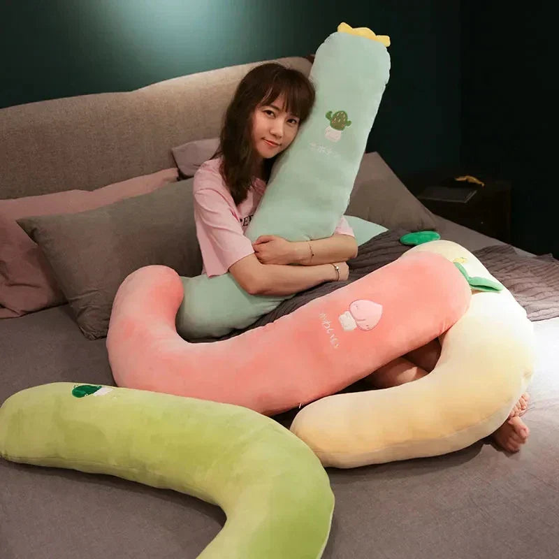Contoured Body Support Side Sleeper Pillow