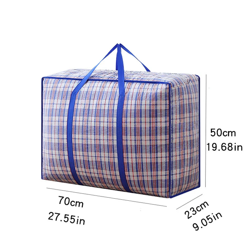 Durable Folding Storage Bag with Zipper