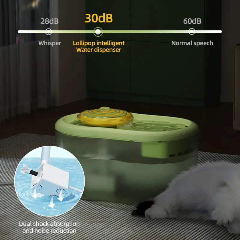 Quiet Large Pet Water Fountain