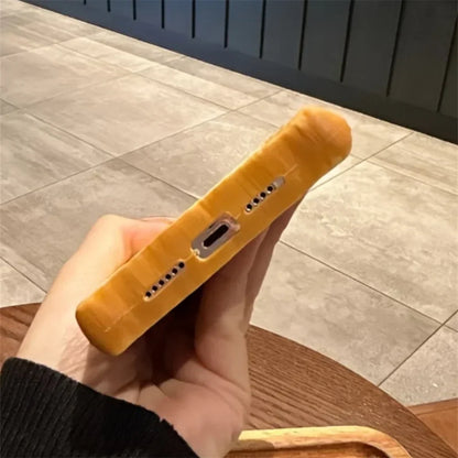 Fashionable Brown Bread Phone Cover