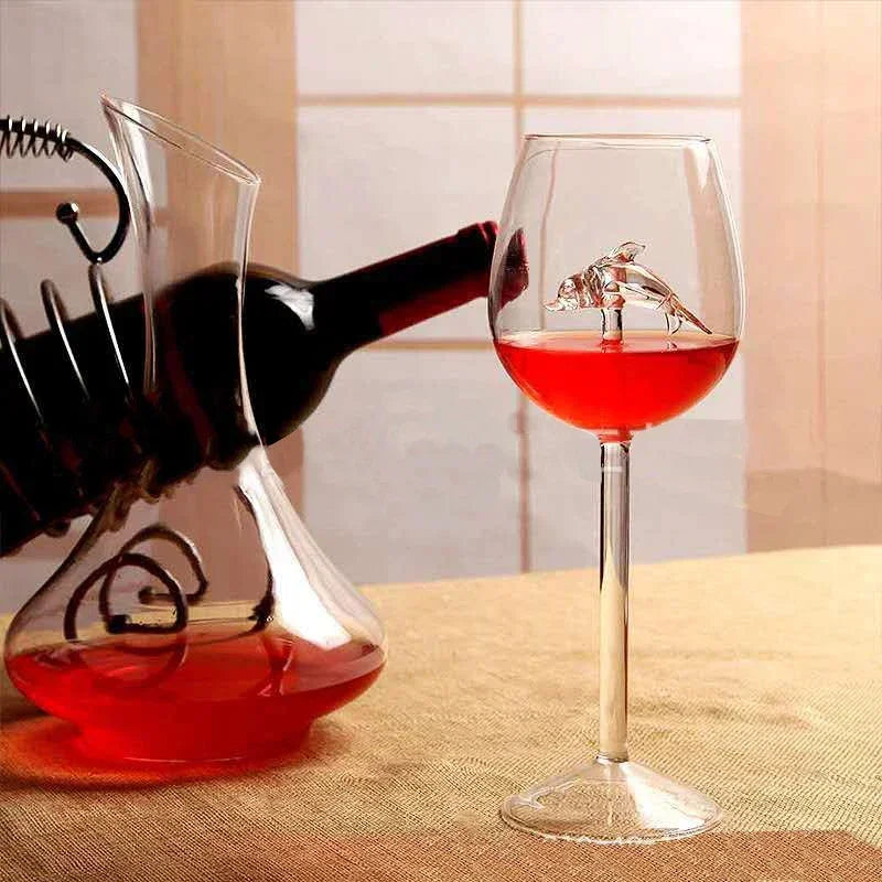Ocean Life Dolphin Seahorse Glasses