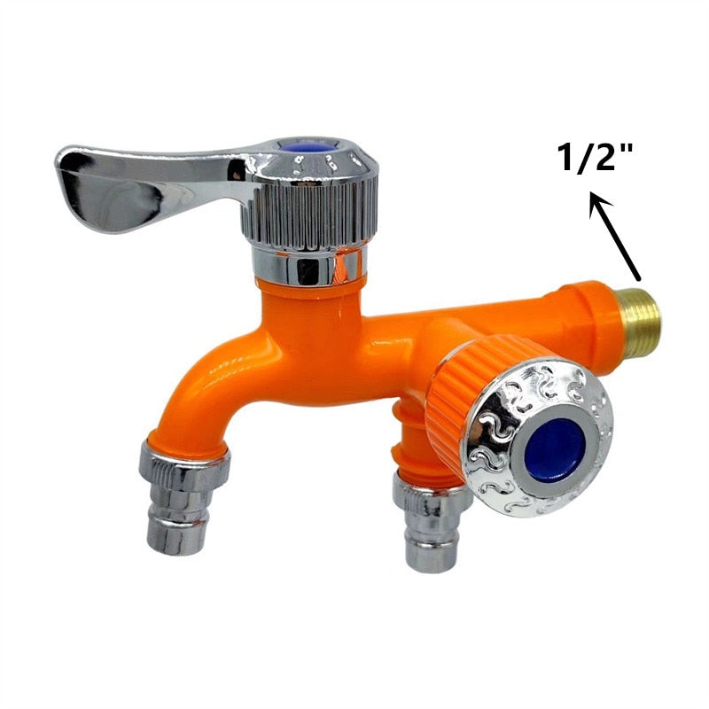 Dual Splitter Universal Faucet Adapter