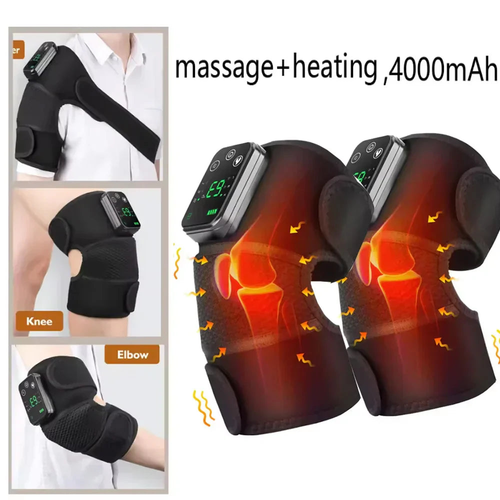 Relaxing Thermal Vibration Massage Pillow