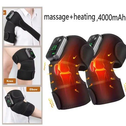 Relaxing Thermal Vibration Massage Pillow
