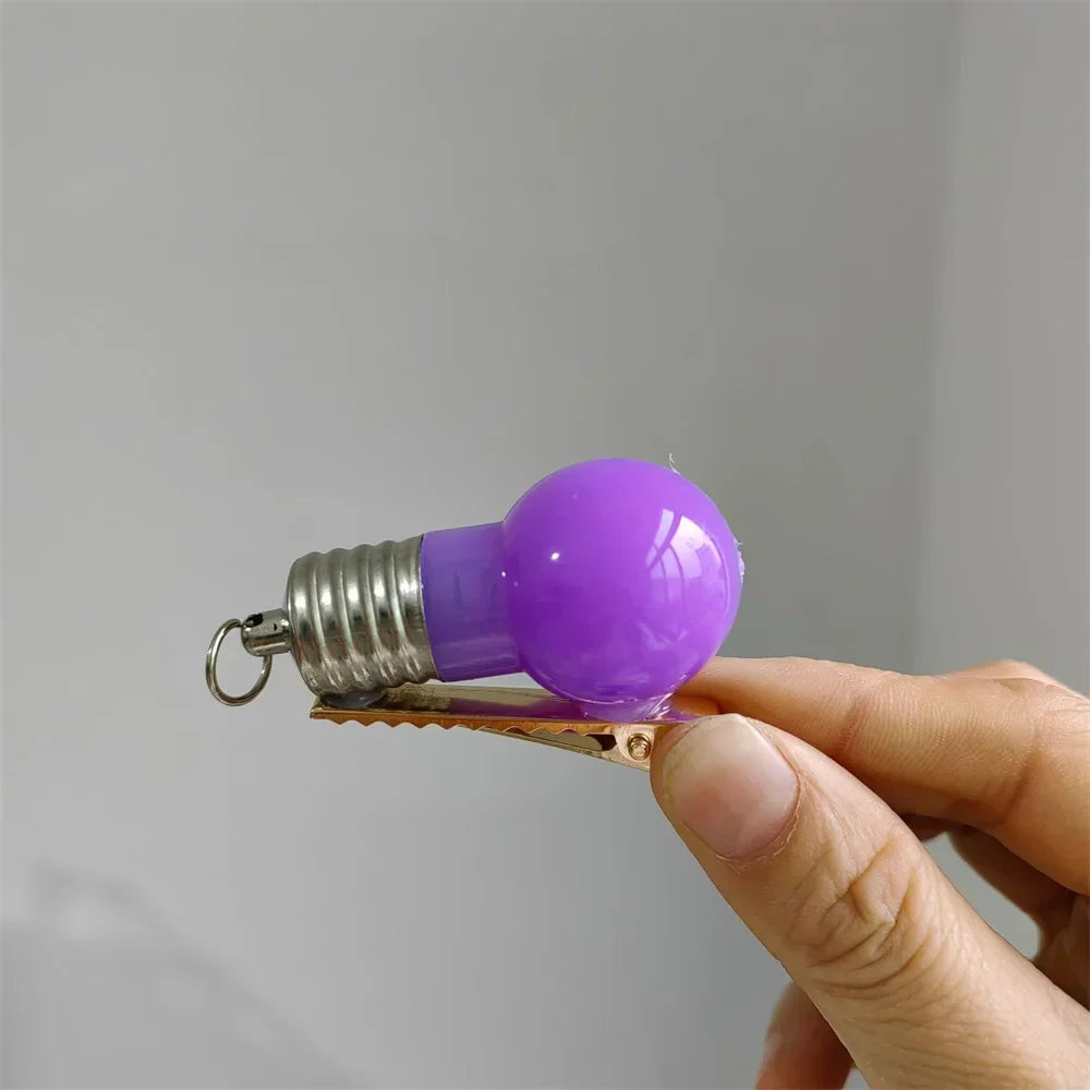 Glowing LED Hair Clip