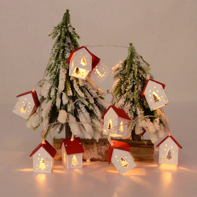 Cozy Wooden LED Home Light Strip