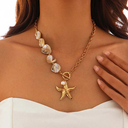 Trendy Ocean Shell Jewelry Set