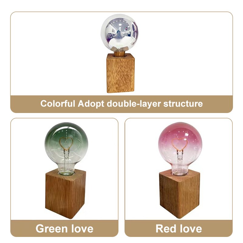 Romantic Heart Shaped LED Mood Lamp