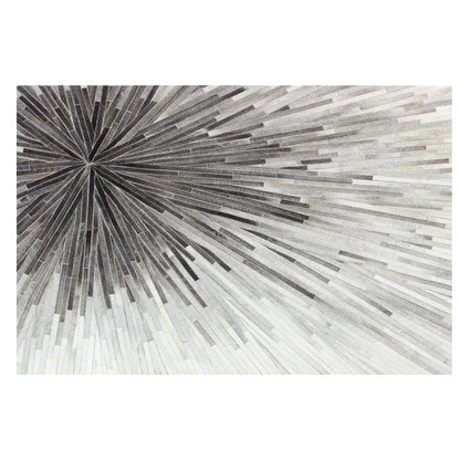 Plush Grey Shaggy Non-Slip Area Rug for Living Room