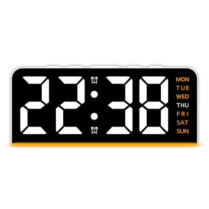 Contemporary LED Digital Nightlight Alarm Clock