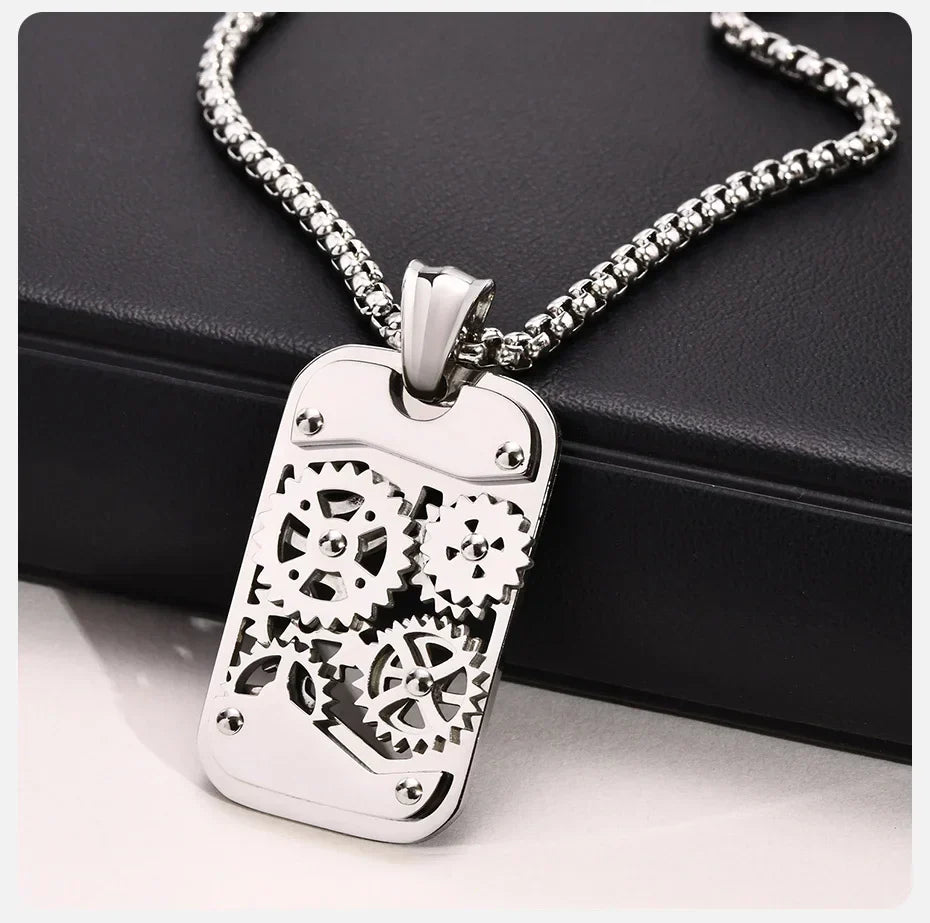Trendy Gadget Fidget Spinner Chain Necklace