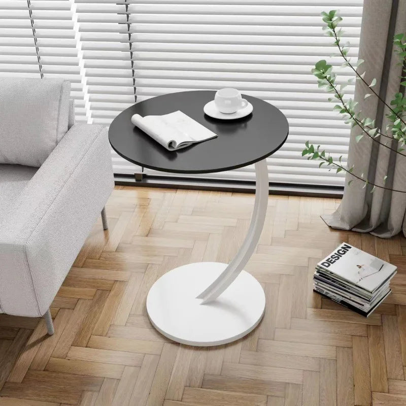 Sturdy Round End Table for Home and Office