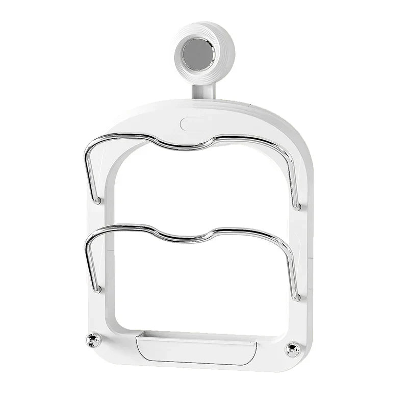Space-Saving Wall-Mounted Pot Lid Holder Rack