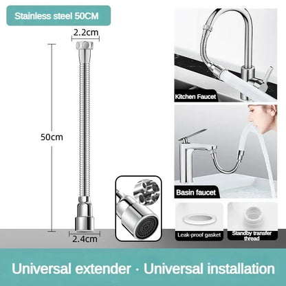 Flexible Kitchen Faucet Spray Nozzle Adapter