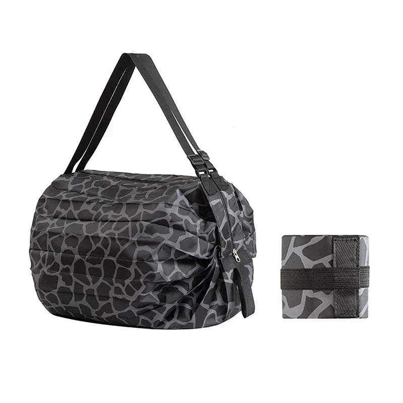 Compact Reusable Folding Grocery Bag