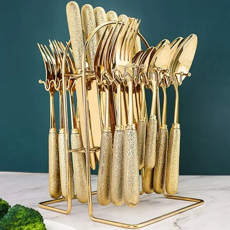 Premium Stainless Steel Silverware Set for Daily Use - Yeezlab