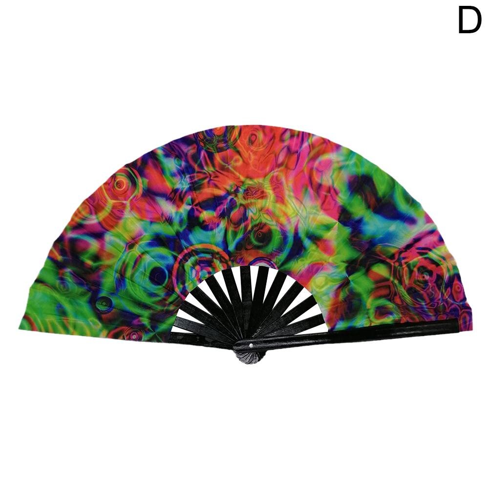 Foldable Asian Style Reflective Hand Fan