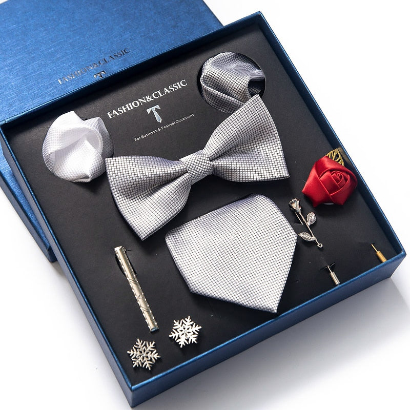 Premium Men's Tie Collection Gift Set