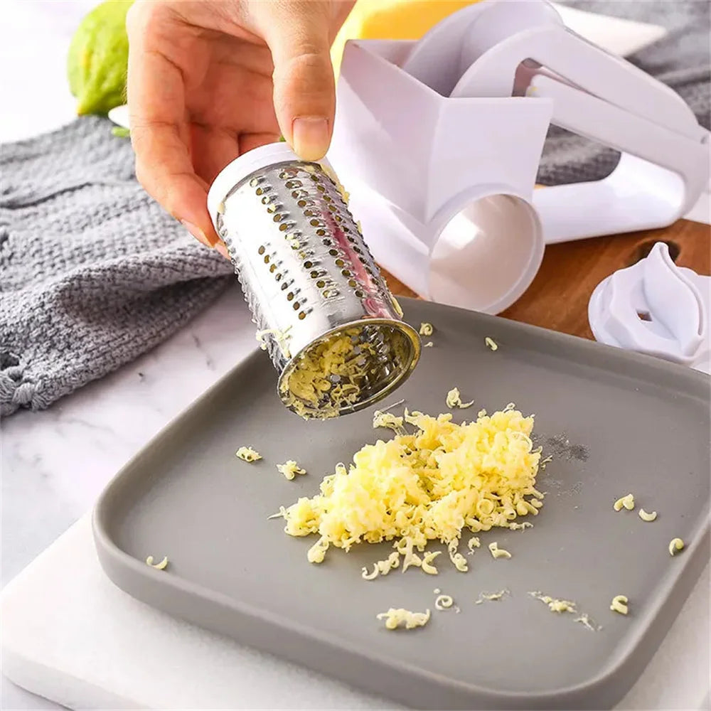 Easy Handle Cheese Grater with Drum