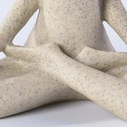 Serenity Yoga Female Figure - Resin Home Decor Statue