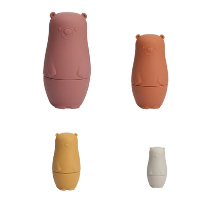 Colorful Silicone Nesting Dolls