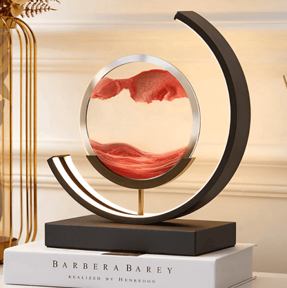 Soothing Wave Table Lamp with Colorful LED Light