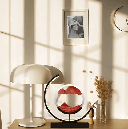 Soothing Wave Table Lamp with Colorful LED Light