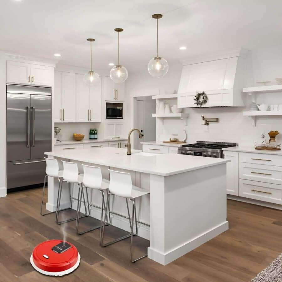 Smart Robot Floor Cleaner for Hardwood & Carpet Floors