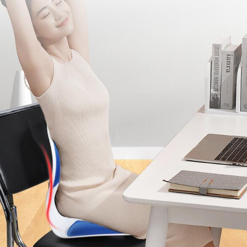Ergonomic Backrest Posture Correction Seat Cushion