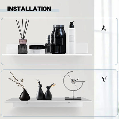Modern Metal Floating Wall Shelf