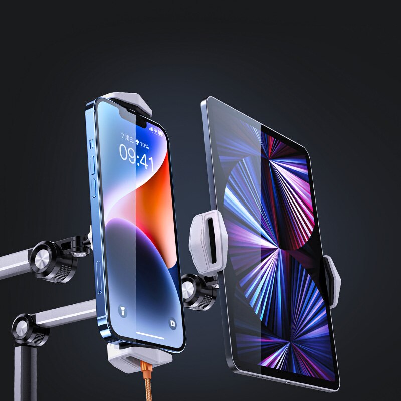 Portable Collapsible Metal Tablet Stand