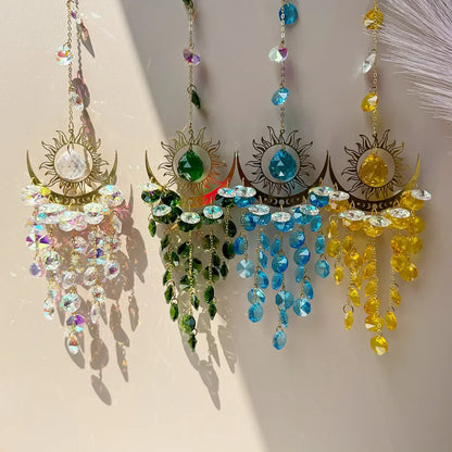 Sparkling Crystal Glass Sun Catcher