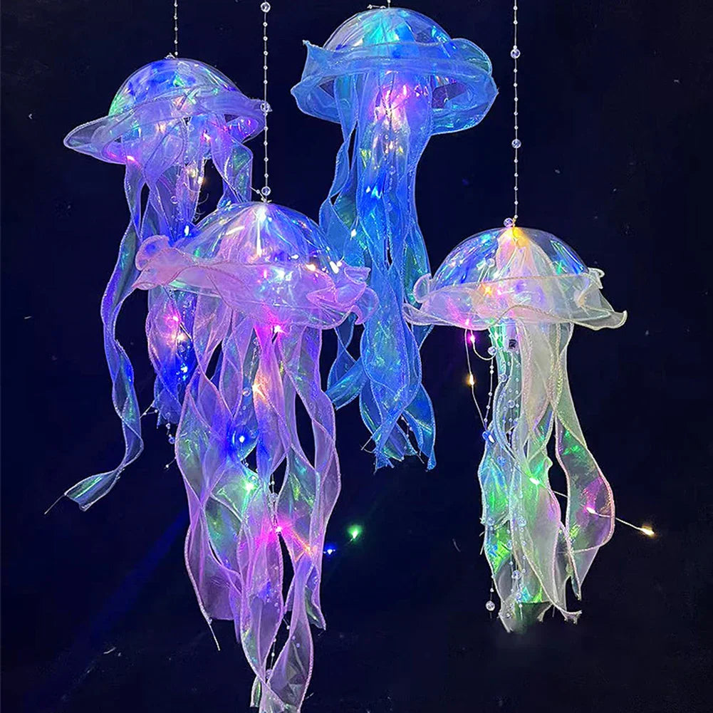 Beautiful Ocean Jellyfish Table Lamp