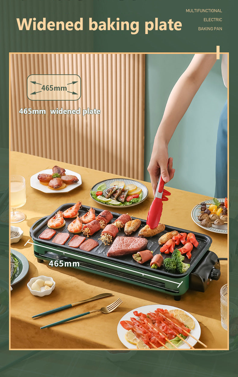 Non-Stick Compact Electric BBQ Grill