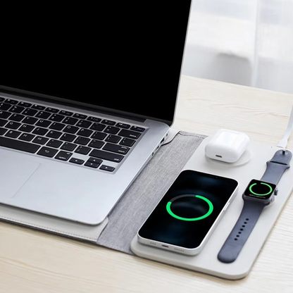 Portable 3-in-1 Laptop Charger Sleeve with Pad - Yeezlab