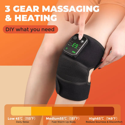 Relaxing Thermal Vibration Massage Pillow