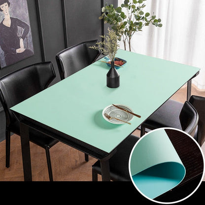 Simple Leather Dining Table Pad