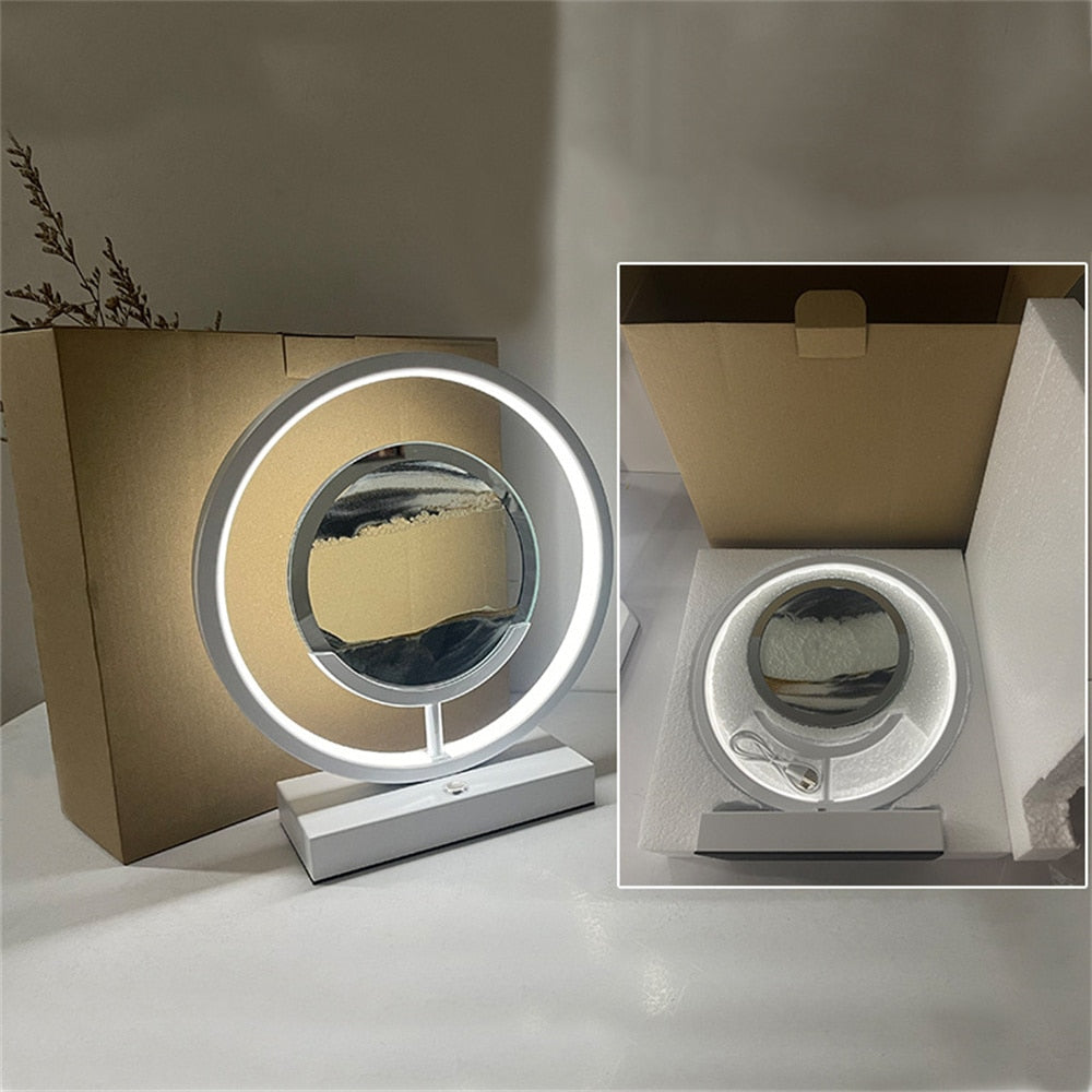 Colorful 3D LED Dynamic Sand Table Lamp
