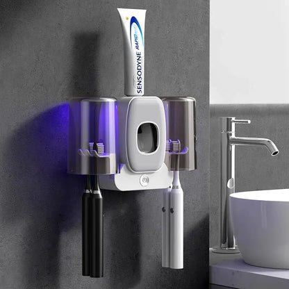 Automatic UV Toothbrush Sanitizer Wall Mount