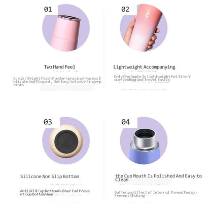 Colorful Butterfly Insulated Steel Coffee Mug