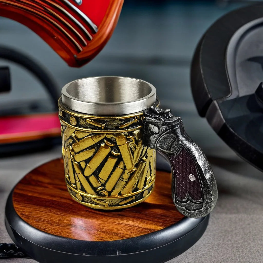 Tactical Gun Grip Bullet Mug