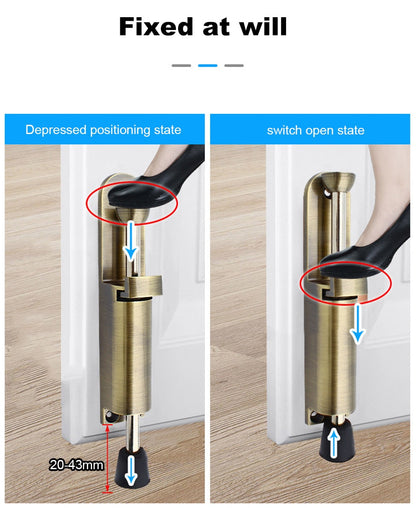 Strong Adjustable Metal Door Stop