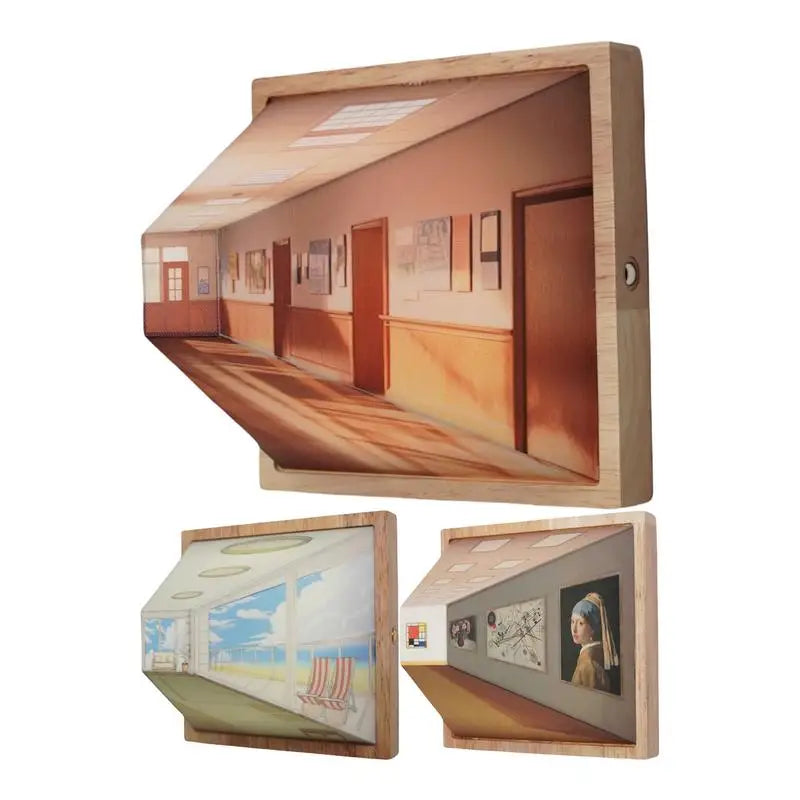 Unique LED 3D Wall Light Decoration
