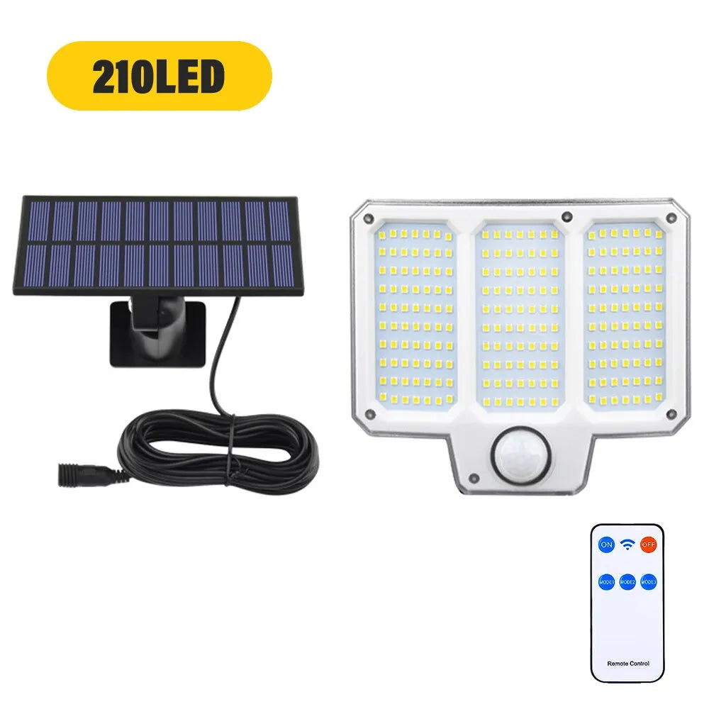 Outdoor Motion Sensor Solar Lamp - Yeezlab