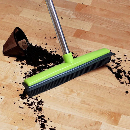 Pet Hair Sweeper Extendable Carpet Broom